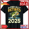 thumbnail image 1 of Sam Soft O-Fish-Ally Retired Fisherman Gift Fishing Love Unisex T-Shirt, 1 of 5
