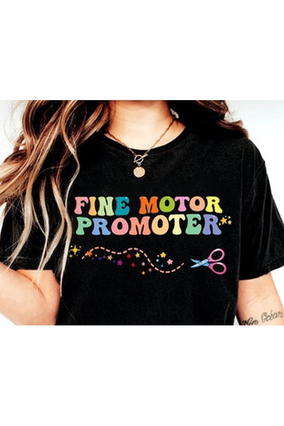 Occupational Therapy T-Shirt, Therapist Shirt, OT Assistant Tee, Fine Motor Promoter Tee, OT Gift Tee,Occupational Therapist Shirt, COTA Tee