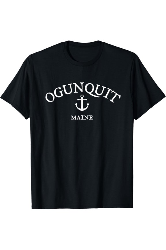 Ogunquit Maine T-Shirt , Coastal Town Maine Shirt T-Shirt All Size S-5XL