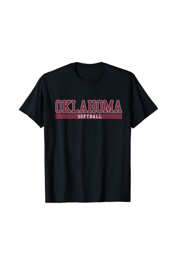 Oklahoma Softball T-Shirt, Gift For Friend, Full Size S-5Xl