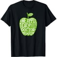 thumbnail image 1 of Sam Soft One apple a day keeps the doctor away an Apple T-Shirt, 1 of 5