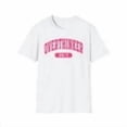 thumbnail image 1 of Sam Soft Overthinker 24/7 Unisex White Cotton T-Shirt For Everyday Unisex Cotton Tee, Full Size S-5XL, 1 of 4