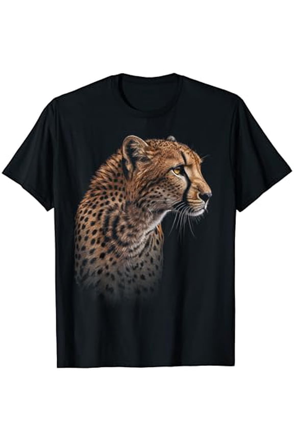 Panther Cheetah Tiger Panther Face Lion Cat T-Shirt