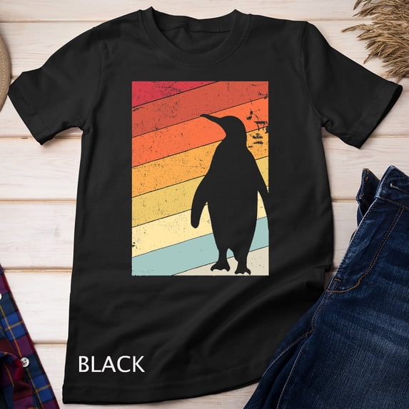 Sam Soft Penguin Shirt. Retro Style Unisex T-Shirt