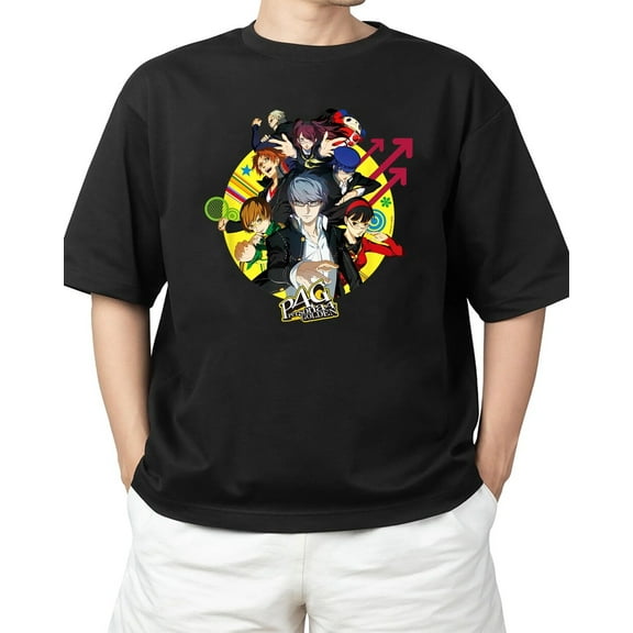 Sam Soft Persona 4 Golden All Characters Keyart ATLUS T-Shirt For S-4XL T-Shirt All Size S-5XL