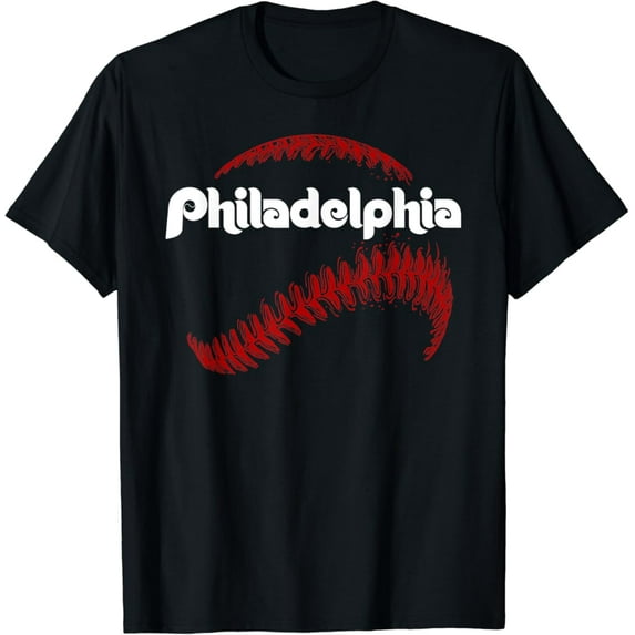 Sam Soft Philly Baseball Lovers Vintage Baseball Lovers Baseball Fans T-Shirt Full Size S-5Xl