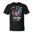 thumbnail image 1 of Sam Soft Pink Or Blue Mamaw Loves You Gender Reveal Party T-Shirt, 1 of 5