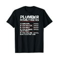 thumbnail image 1 of Sam Soft Plumber Hour Rates Tee Plumber Gag Gift For Plumbers T-Shirt, Gift For Friend, Full Size S-5Xl, 1 of 5