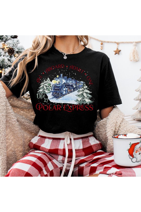 Polar Express Shirt Gift For Family Making Memories Together Shirts lights tee 2025 family reunion shirtFull Size S-5XL