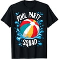 thumbnail image 1 of Sam Soft Pool Party Squad T-Shirt Unisex Cotton Tee Full Size S-5XL, 1 of 5
