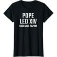 thumbnail image 1 of Sam Soft Pope Leo XIV Habemus Pope Leo XIV Design Ladies' Crewneck T-Shirt Full Size S-5XL, 1 of 5