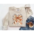 thumbnail image 1 of Sam Soft Proverbs She Is Clothed With Strength Coquette Bow Sweatshirt, Fall Vibes Shirt, Fall For Christ Sweatshirt, Autumn Shirt, Thanksgiving Shirt, 1 of 5