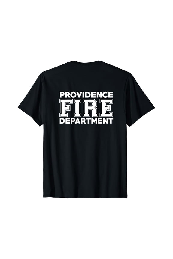 Providence Fire Rescue Rhode Island Firefighter Uniform Duty T-Shirt Full Size S-5XL
