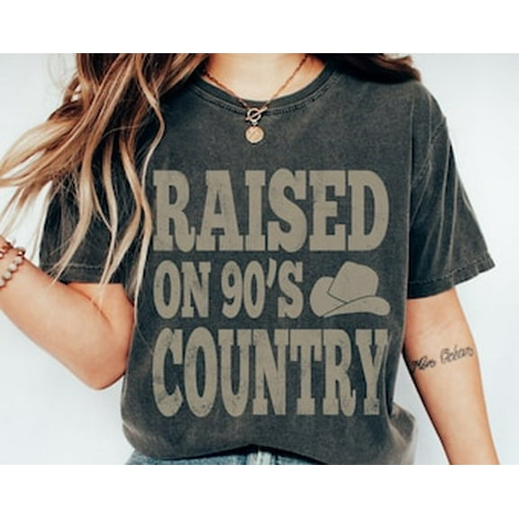 Sam Soft Raised on 90s Country Shirt, Retro 90s Country Tee, Western Oversized TShirt, Country Music Lover Shirt, Country Concert Tee