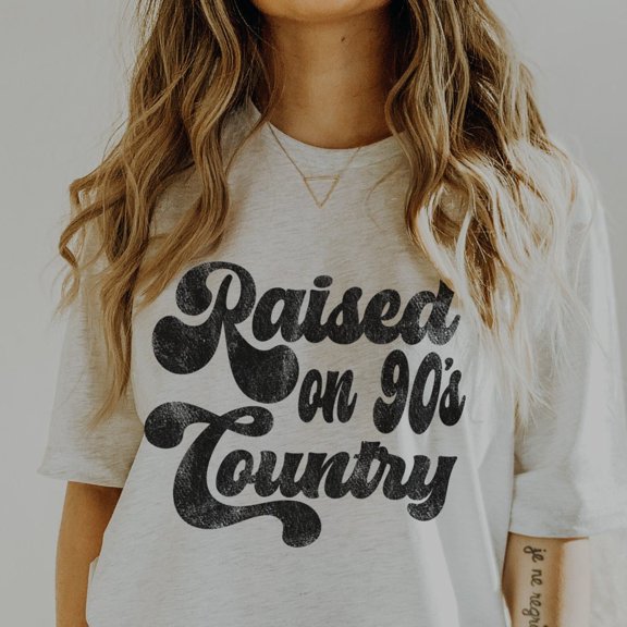 Sam Soft Raised on 90s Country Shirt, Vintage 90s Country Tee, Western TShirt, Country Music Lover Shirt, Country Concert Tee, Distressed