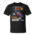 thumbnail image 1 of Sam Soft Ready To Crush Kindergarten Monster Truck Back To School Boy Unisex T Shirt, 1 of 5