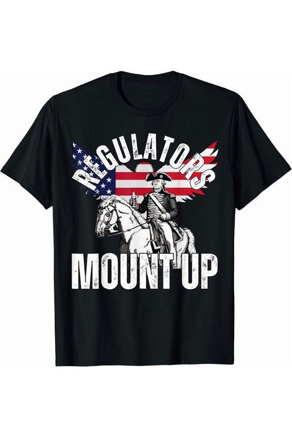 Regulators Mount Up Graphic Design Independence Unisex T-Shirt All Size S-5XL