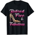 thumbnail image 1 of Sam Soft Retired 2023 Free And Fabulous Retired Leopard for Women T-Shirt, 1 of 5