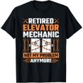 thumbnail image 1 of Sam Soft Retired Elevator Mechanic Elevator Technician Inspector T-Shirt Full Size S-5Xl, 1 of 5