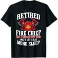 thumbnail image 1 of Sam Soft Retired Fire Chief Firefighter Retirement Plan Fireman T-Shirt Full Size S-5XL, 1 of 5