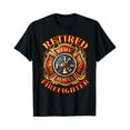 thumbnail image 1 of Sam Soft Retired Firefighter Gift Fireman Retirement Party Gift T-Shirt Full Size S-5XL, 1 of 5