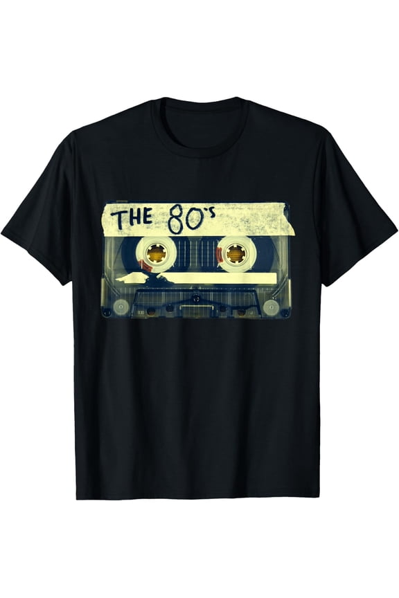 Retro 80's Mix Tape T-Shirt All Size S-5XL