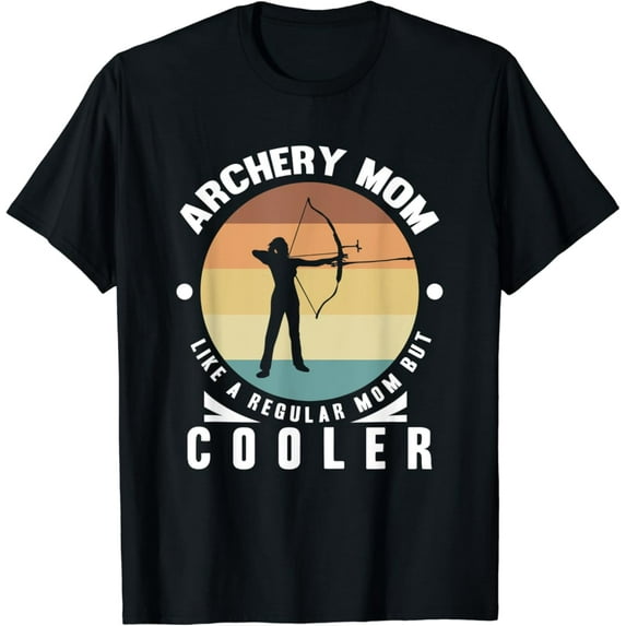Sam Soft Retro Archer Women Bow Hunting Mother Archery Mom T-Shirt, Gift For Friend, Full Size S-5Xl