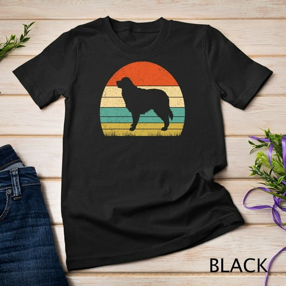 Sam Soft Retro Australian Shepherd Dog Vintage Style Unisex T-Shirt