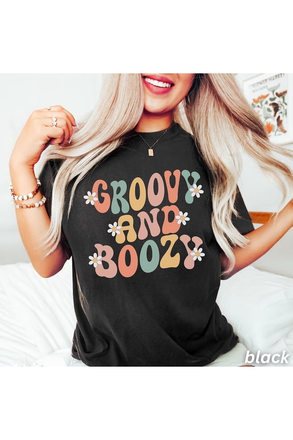 Retro Bachelorette Party Shirts, Hippie Bach Party, Groovy and Boozy, Groovy Bachelorette, Scottsdale Bachelorette, 70s Bride, 90s Bridal