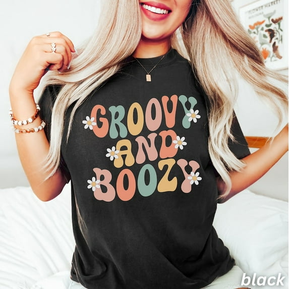Sam Soft Retro Bachelorette Party Shirts, Hippie Bach Party, Groovy and Boozy, Groovy Bachelorette, Scottsdale Bachelorette, 70s Bride, 90s Bridal