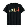 thumbnail image 1 of Sam Soft Retro Basketball Evolution Gift For Basketball Players T-Shirt, 1 of 5