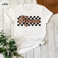 thumbnail image 1 of Sam Soft Retro Mama Sweatshirt, Checkered Retro Mama Sweatshirt, Varsity Mom Crewneck ,Mother's Day Gifts, Retro Shirt, Motherâ€™s Day Gifts, Mom Shirt, 1 of 4