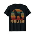 thumbnail image 1 of Sam Soft Retro Poodle Dad Gift Dog Owner Pet Poodle Father T-Shirt, 1 of 5
