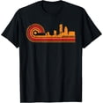 thumbnail image 1 of Sam Soft Retro Style Corpus Christi Texas Skyline T-Shirt All Size S-5XL, 1 of 5
