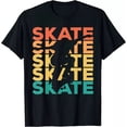 thumbnail image 1 of Sam Soft Retro Vintage Skating Gift For Skaters Unisex T-Shirt, 1 of 5