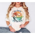 thumbnail image 1 of Sam Soft Saltwater Seashells Sunshine Shirt, Summer T-Shirt, Saltwater Tee, Seashells Crewneck, Sunshine Shirt, Beach T-Shirt, Summer Trip, Vacation Tee, 1 of 4