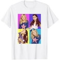 thumbnail image 1 of Sam Soft Sam and Cat Multiple Colorful Character Panels T-Shirt, 1 of 4
