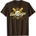 thumbnail image 1 of Sam Soft San Diego Baseball T-Shirt Unisex Cotton Tee, Gift For Men Women Family Full Size S-5Xl, 1 of 5