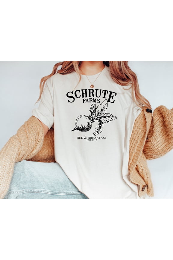 Schrute Farms Shirt, The Office, Schrute Farms, Bed and Breakfast Shirt,Gift Shirt, est 1812, Michael Scott, Dwight Schrute Tee