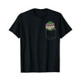 thumbnail image 1 of Sam Soft Sea Otter Pocket Animal Jester Mask Cute Mardi Gras Carnival T-Shirt, 1 of 5