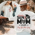 thumbnail image 1 of Sam Soft A Senior My Last First Day 2025 Shirt, Last First Day 2025 Shirt, Gift Tee, Senior Mom 2025 Shirt, Senior Mom Leopard Heart ShirtFull Size S-5XL, 1 of 4