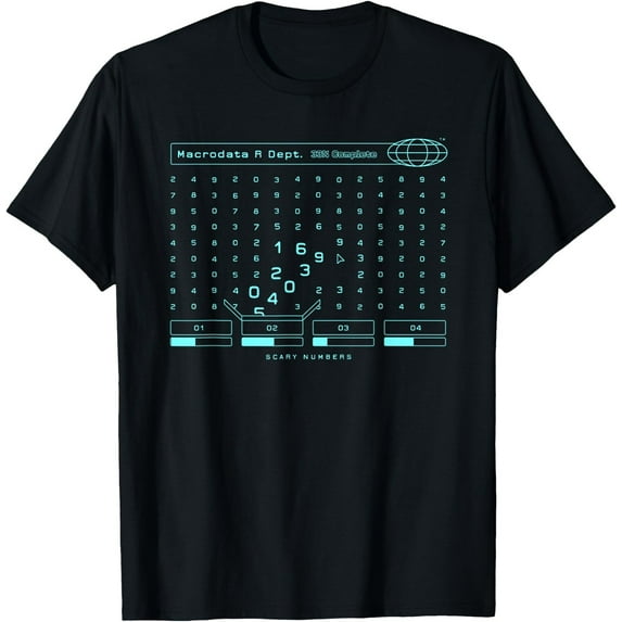 Sam Soft Severance Scary numbers Macrodata Refinement T-Shirt, Unisex Tee All Size S-5XL