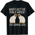 thumbnail image 1 of Sam Soft Siamese Cat T-Shirt Siamese Cat Gifts & Siamese Cat Costume Apparel, 1 of 5