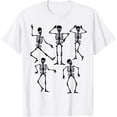 thumbnail image 1 of Sam Soft Skeletons Dancing And Having Fun. T-Shirt, 1 of 4