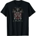 thumbnail image 1 of Sam Soft Skeletons Pray Sacred Esoteric Geometry T-Shirt, 1 of 5