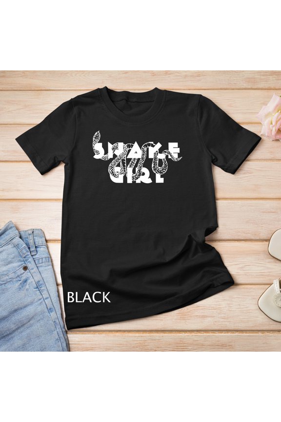 Snake Girl Python Reptile Lover T-Shirt Unisex T-Shirt