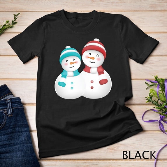 Sam Soft Snow-Man Decorations Winter Cool X-Mas Gifts Unisex T-Shirt