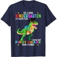 thumbnail image 1 of Sam Soft So Long Kindergarten Graduation Class 2025 Dinosaur T-Shirt Full Size S-5XL, 1 of 5