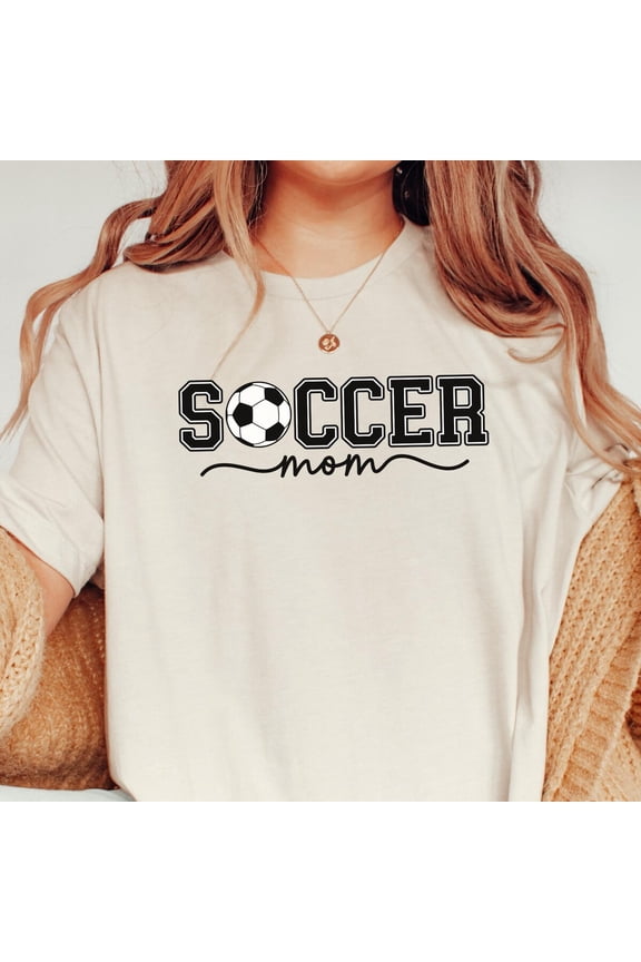 Soccer Mom Shirt, Soccer Mom , Soccer Shirt, Soccer Mom Tshirt for Women, Gift for Her, Soccer Mom Gift, Soccer Tshirt, Soccer TeeFull Size S-5XL