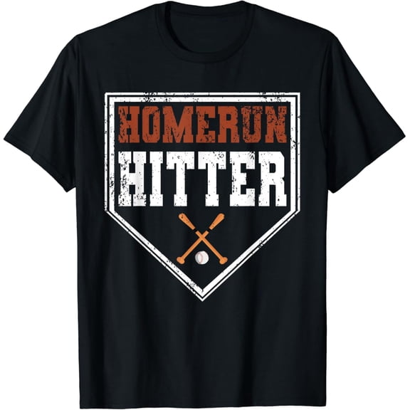 Sam Soft Softball Tees For Hitting For Adults Homerun Hitter Baseball T-Shirt Full Size S-5Xl
